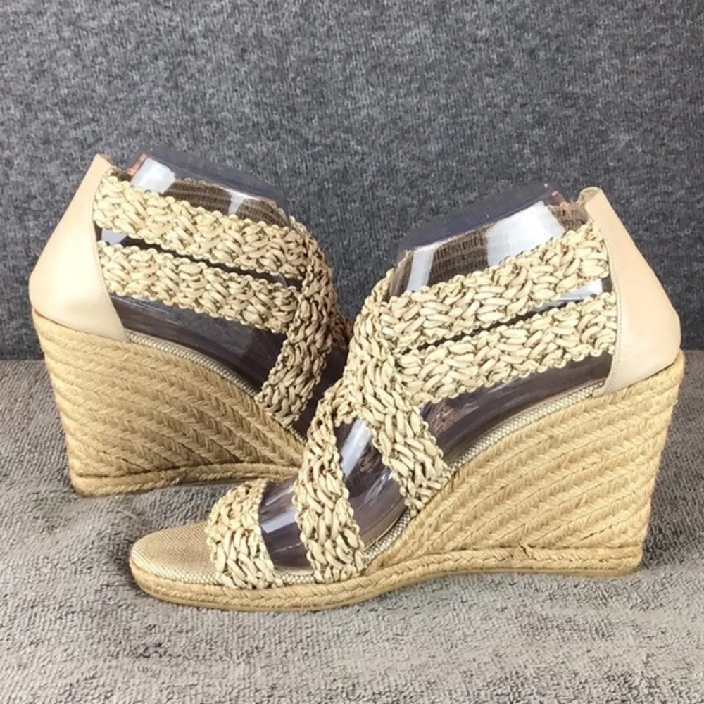 Jean-Michel Cazabat Espadrilles Wedge Sandals Sz‎ 8.5